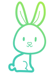ウサギのアイコン