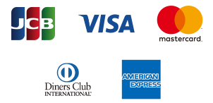 JCB VISA mastercard Diners Club american express